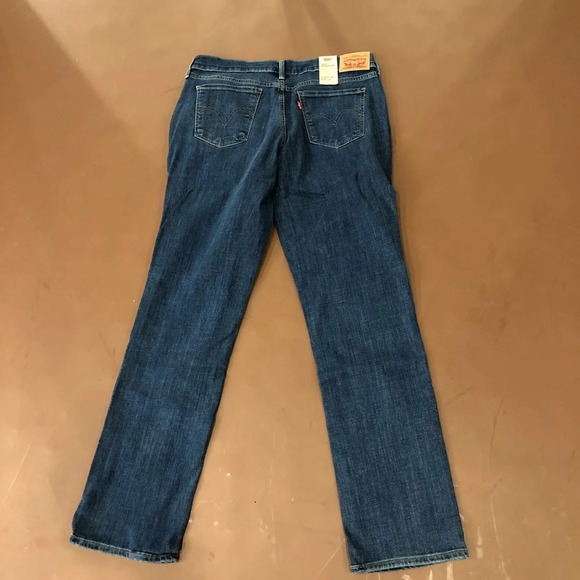 NWOT Levi’s 505 Straight Jeans Size 30 10 Women's Color: Maui Rays Medium Wash - Picture 6 of 6